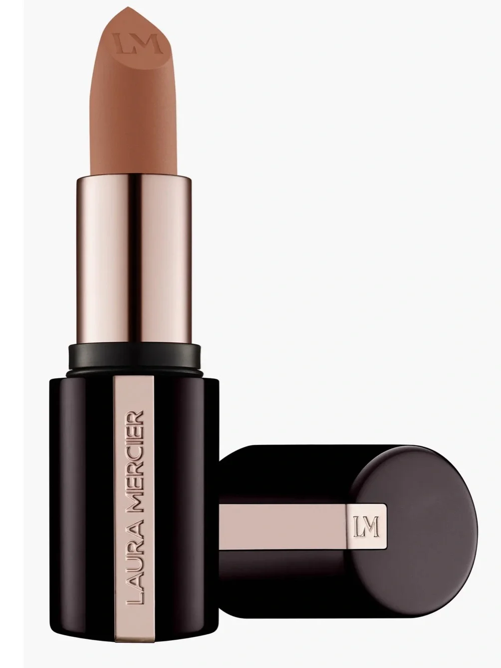 Laura Mercier Caviar Smoothing Matte Lipstick | 143 Nude Sateen | Full Size| NIB
